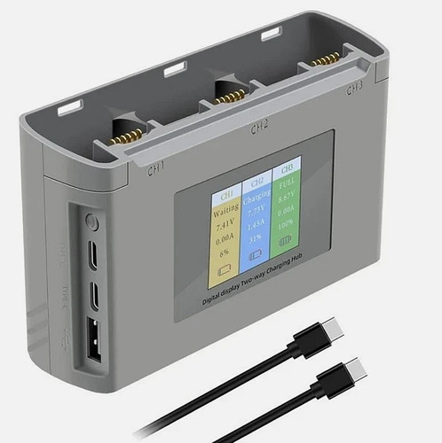 Battery charger two way hub - charger,