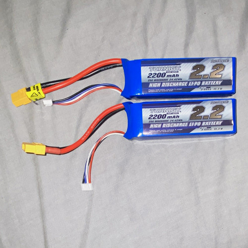 Dji drone battery turnigy - 2x,