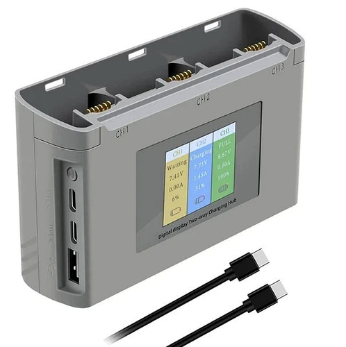 Battery charger two way - two-way, hub